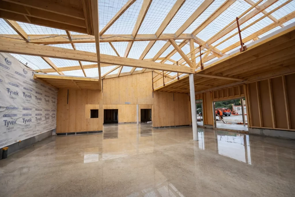 Construction d'un restau du coeur et d'une épicerie solidaire à Melesse par Adeno